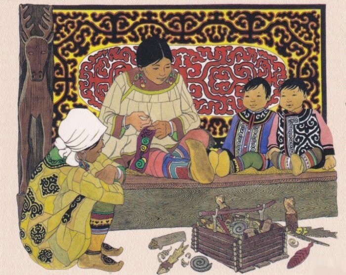 Амурские сказки: уникальные иллюстрации к рассказам о культуре и традициях народов Дальнего Востока