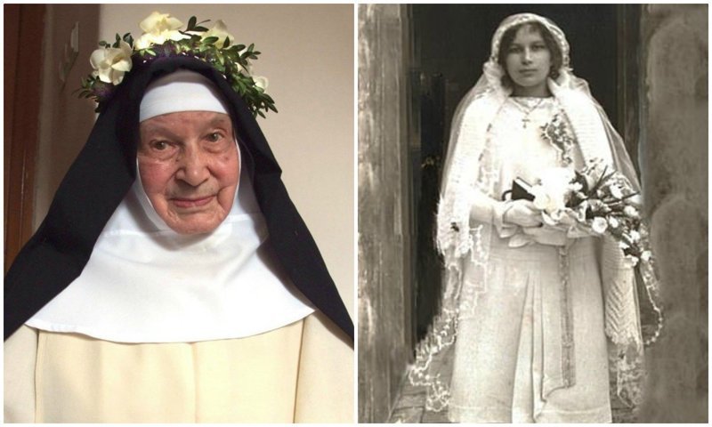 В возрасте 110 лет скончалась самая старая монахиня в мире