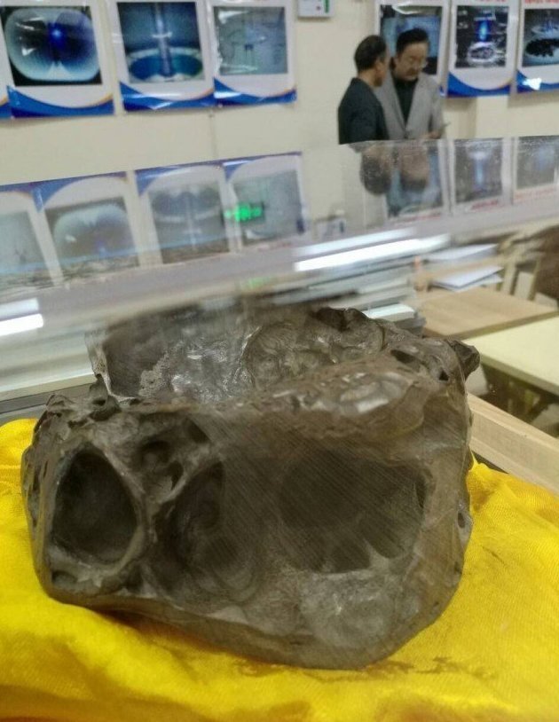 Охотник за НЛО показал фото «реального черепа пришельцев» 