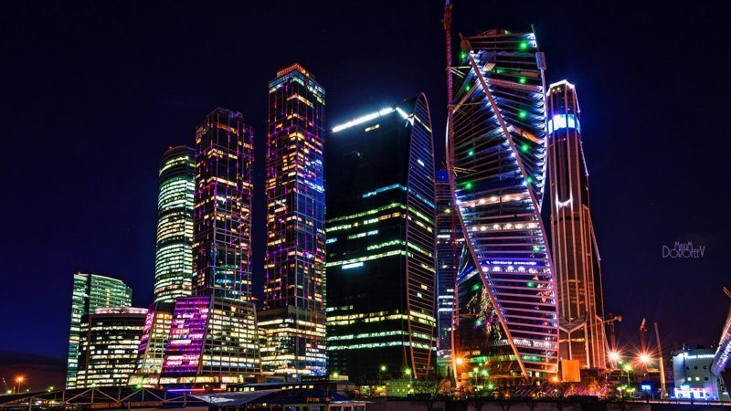 Все башни Москва-Сити
