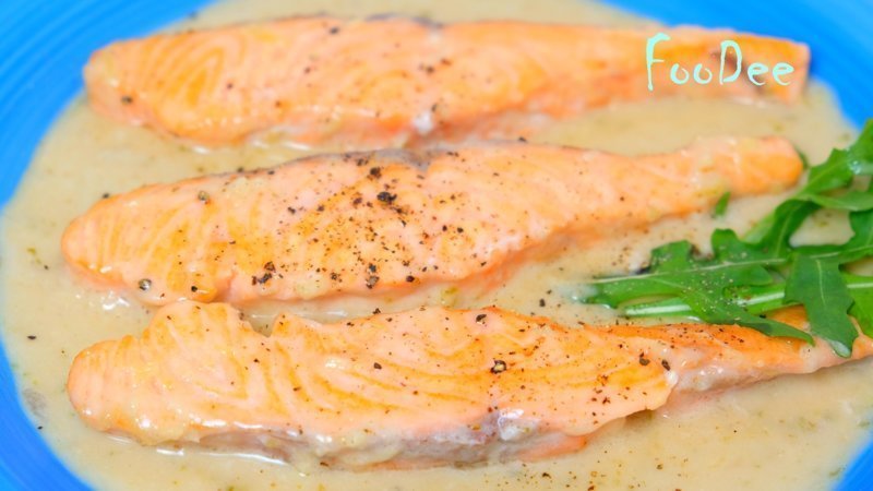 Праздничный рецепт лосося в обалденном соусе