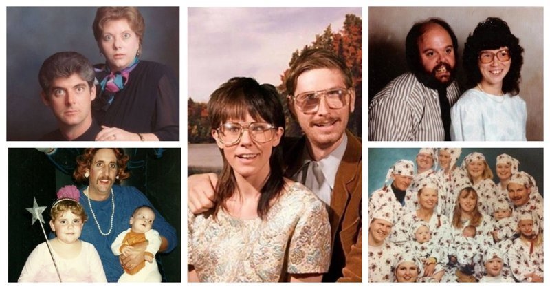 Сайт Awkward Family Photos - это место, где люди делятся семейными фото. Подборка из винтажных фото родителей и иных родственников тех, кто решил поделиться этими странными фотографиями и не менее странными подписями