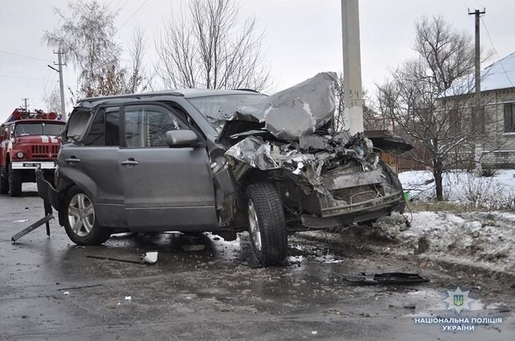 Авария дня. В Луганской области грузовик без тормозов устроил замес с погибшими