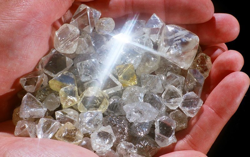 Как добывают алмазы под Архангельском