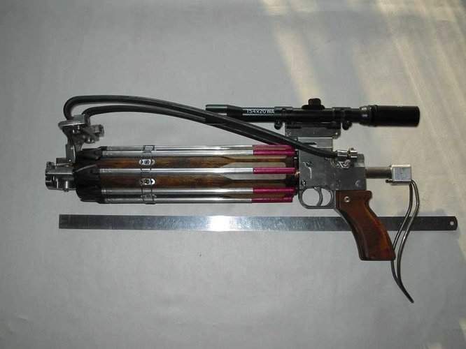 Скорострельный арбалет-револьвер 21 века