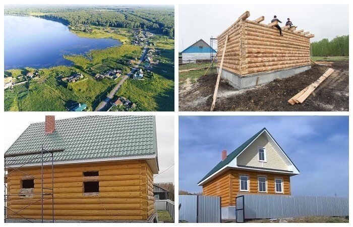 Бизнесмен из Питера строит жилье в родной деревне для односельчан