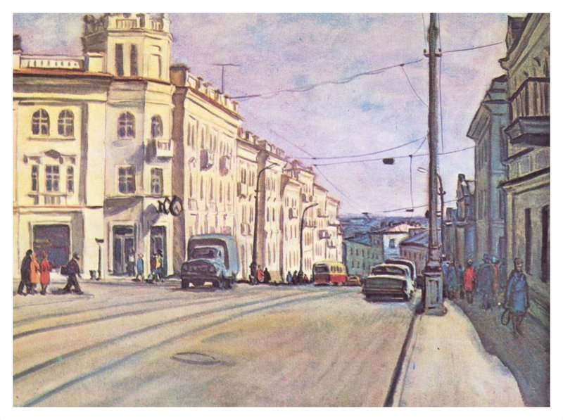 Смоленск 70-х на картинах В. Рогачева