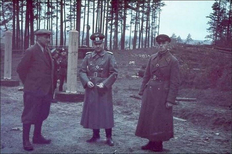 Установка немецко-советской границы. 1939 год