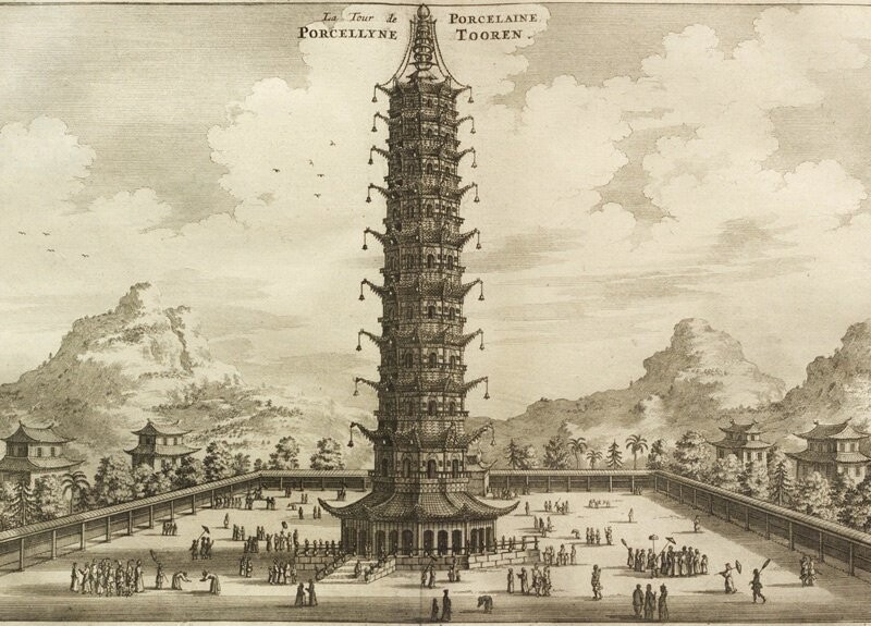 Фарфоровая пагода, Китай