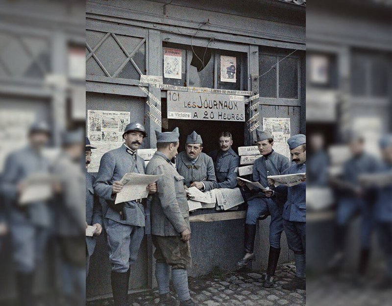 Первая мировая война в цвете