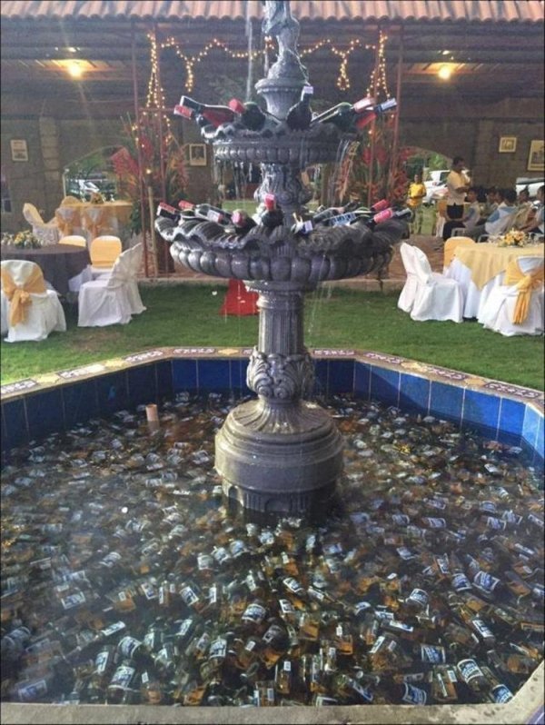 Алкогольный фонтан