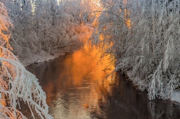 Морозное дыхание зимы