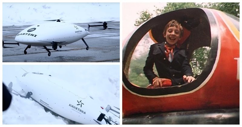 "Замерз!": дрон-аэротакси, разработанный в "Сколково", на испытаниях упал в сугроб