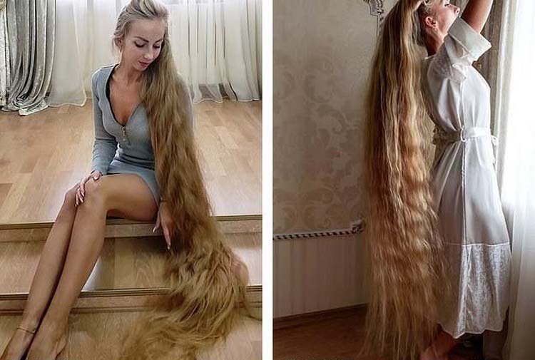 Алёна Кравченко — Рапунцель из Украины, которая не стригла волосы в течение 28 лет