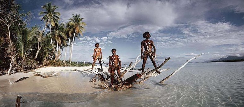Представители народа, проживающего на территории островного государства Вануату