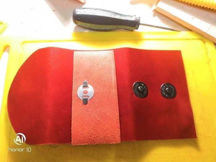 Красный кошелек - женский кошелек