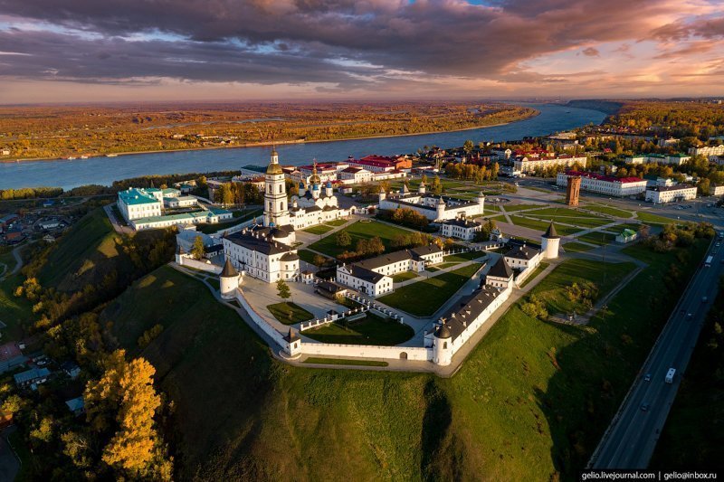 Тобольск с высоты: бывшая столица Сибири