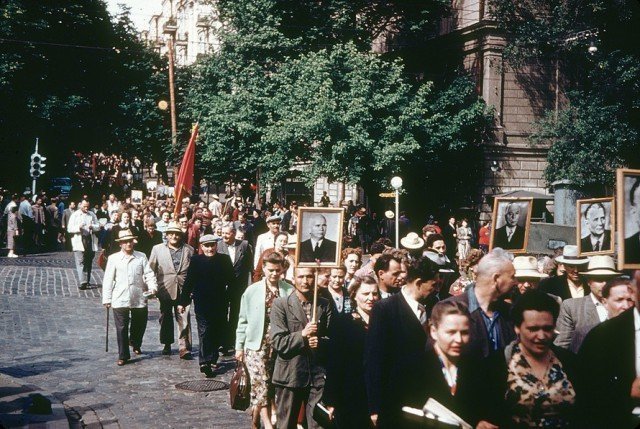 20 век в цвете. СССР 1958 года. Какой была наша страна 60 лет назад