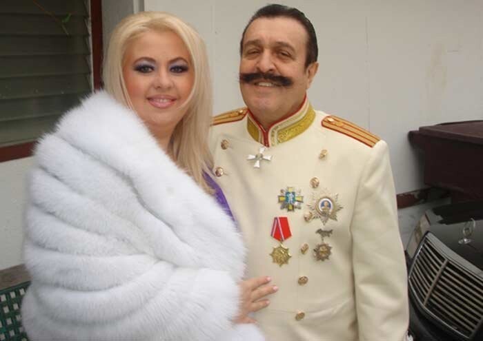 Вилли Токарев с женой Юлией 