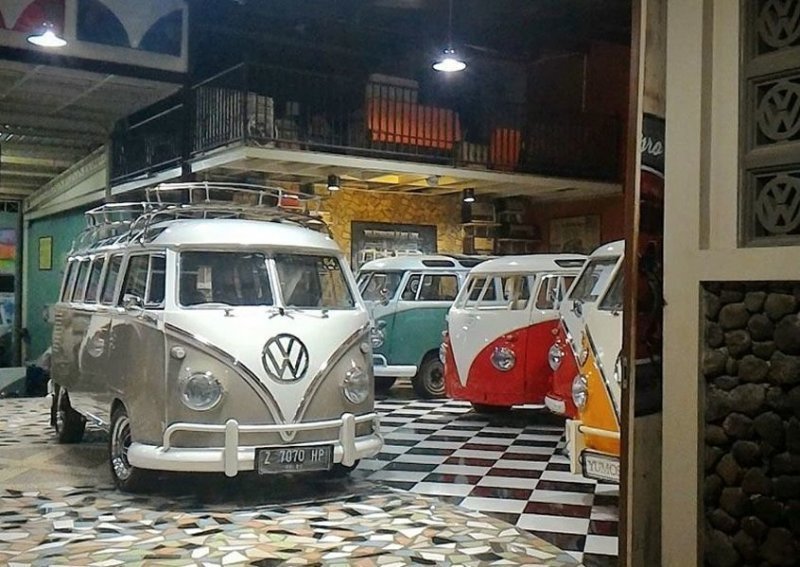 «Yumos Garage»: реставрационная мастерская VW из Индонезии