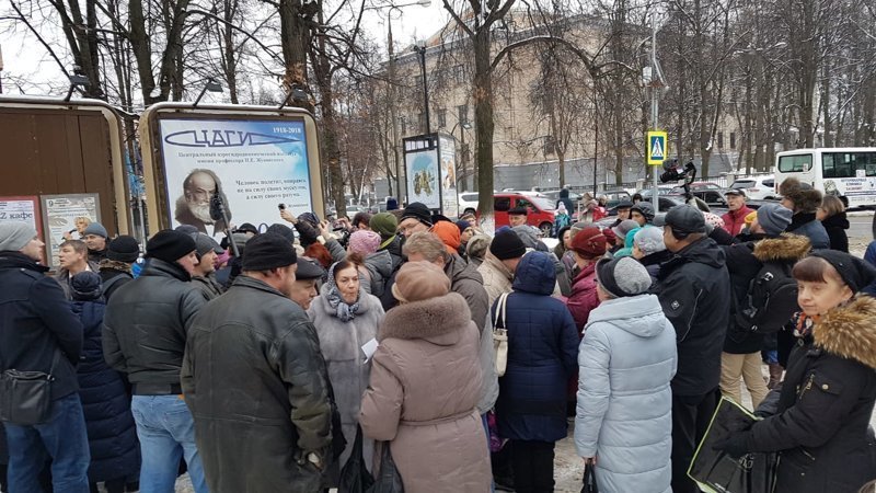 Сход граждан в жуковском против беспредела