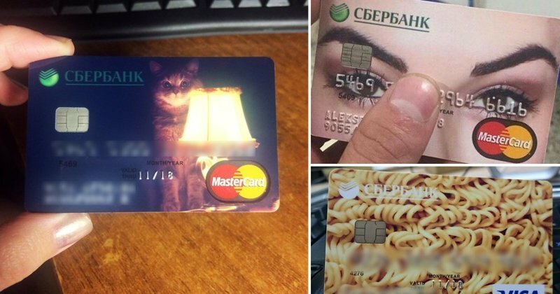 20+ крутых идей для оформления вашей банковской карты