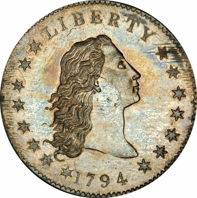 Серебряный доллар 1794: самая дорогая монета в мире (США)