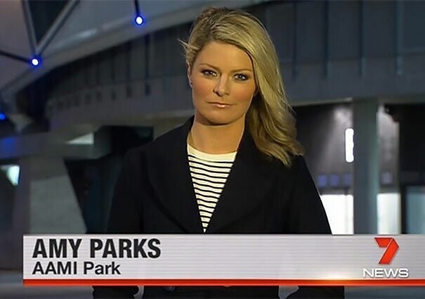 Эми Паркс ("Парки") из Мельбурновского парка AAMI