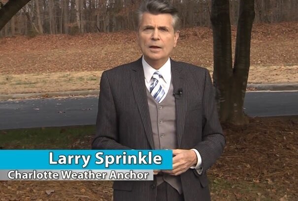 Ведущий прогноза погоды Ларри Спринкл ("Брызги")