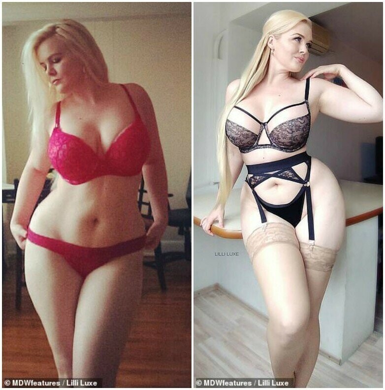 До и после: на здоровом питании американка сбросила около 9 килограммов