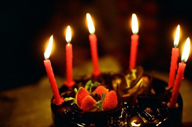 Свечи на День рождения