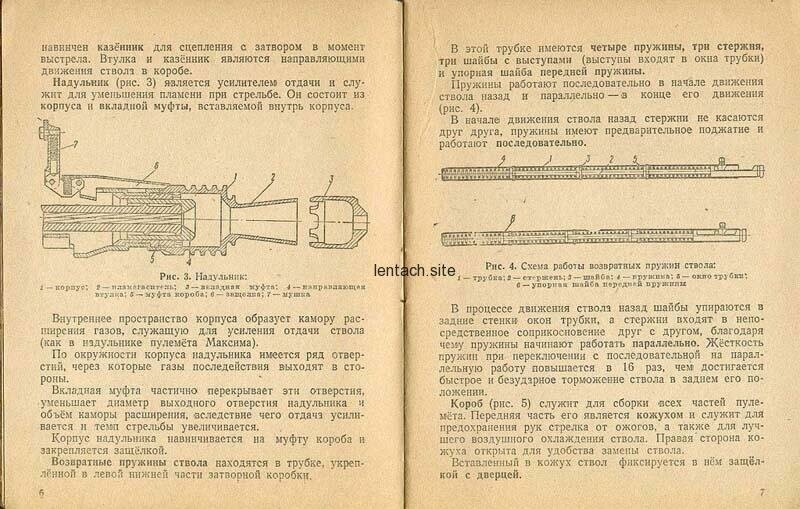 Руководство по использованию германского единого пулемета mg-42. ви нко ссср 1944 г