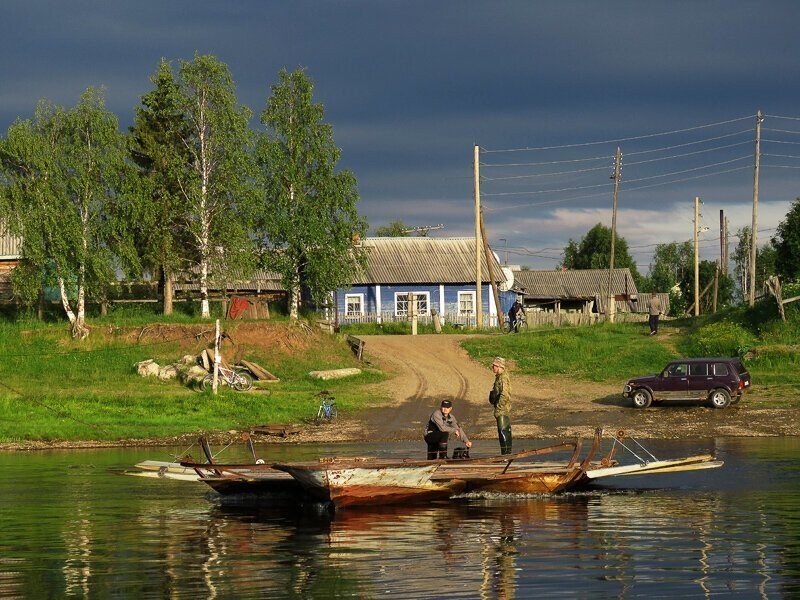 Усть-Цильма. Часть 1: дорога паромов