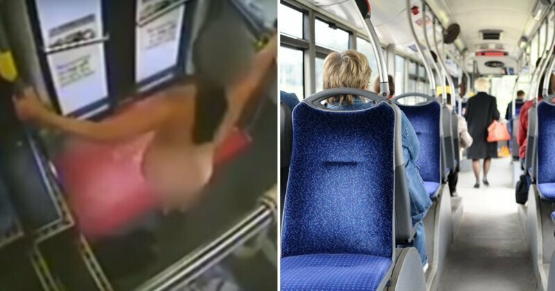 Девушка устроила стриптиз на глазах пассажиров автобуса: видео