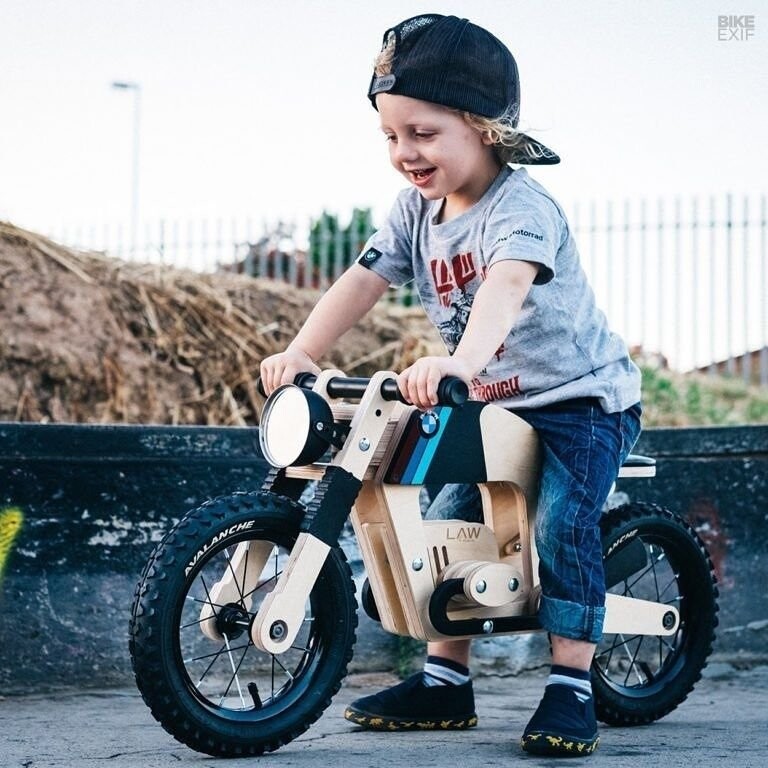 Lawless Bikes: маленькие деревянные детские мотоциклы