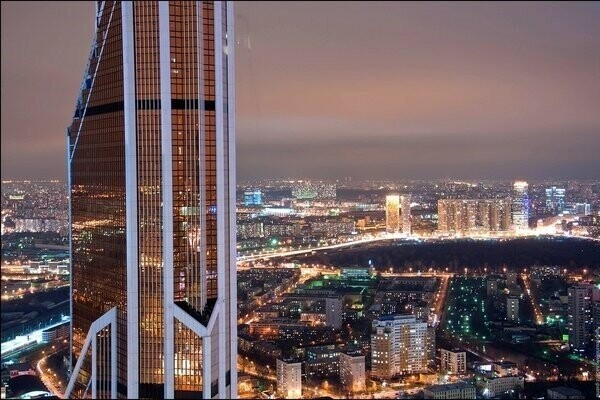 Сравнение небоскрёбов Москвы (Россия) и Лос-Анджелеса (США)