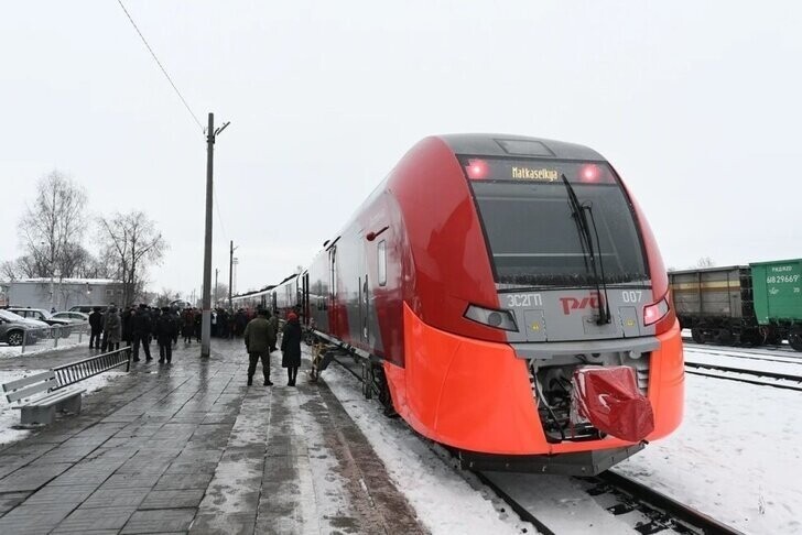 Поезд «Ласточка» впервые отправился из Санкт-Петербурга в Сортавалу