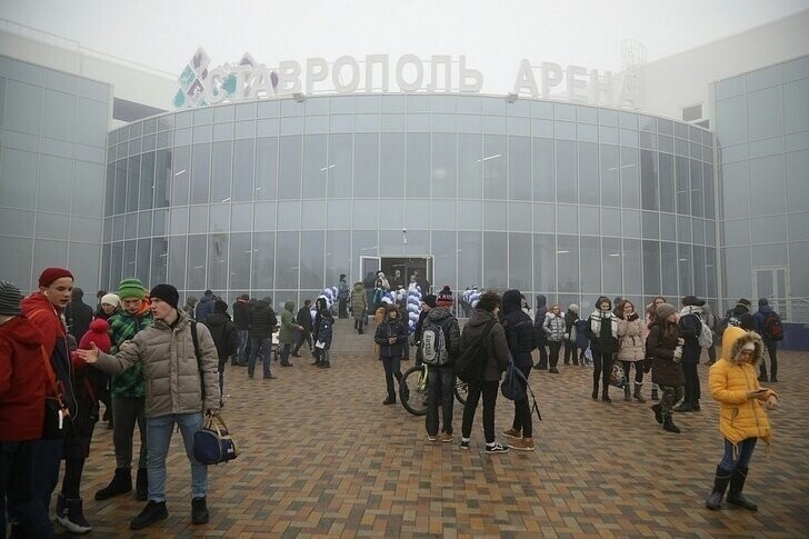 В Ставрополе открыта первая в городе ледовая арена