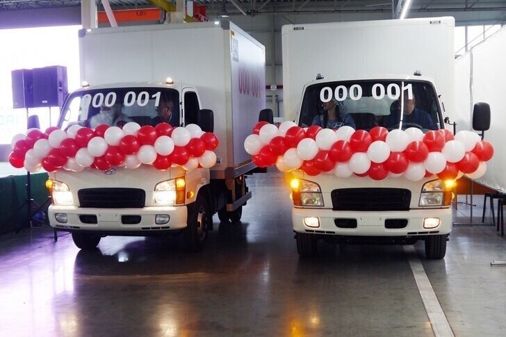 В Калининградской области «АВТОТОР» запустил производство новых моделей грузовых автомобилей