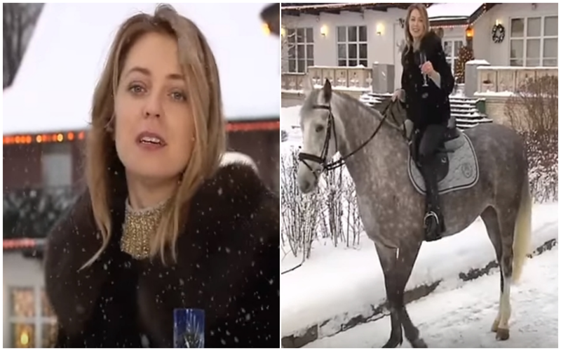 "На коне тот, кто благороден": Поклонская верхом поздравила россиян с Новым годом