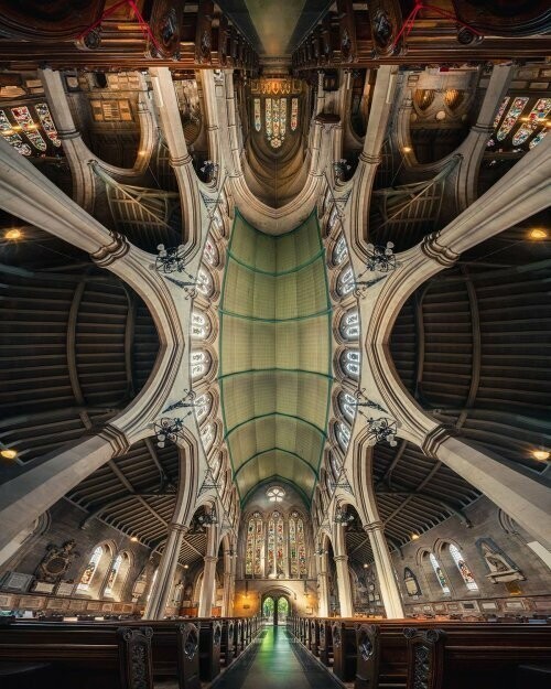 Панорамные фотографии Питера Ли, демонстрирующие красоту соборов