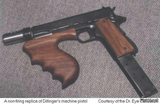 Усовершенствованный Colt 1911 Джона Диллинджера