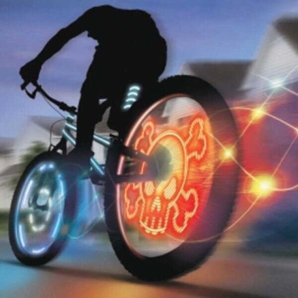 LED-насадки для велосипеда