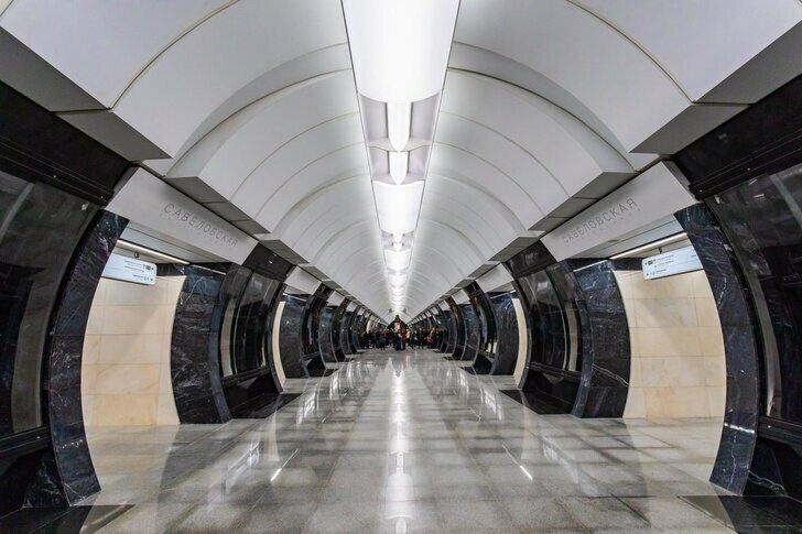 В Москве открыли станцию метро «Савёловская»
