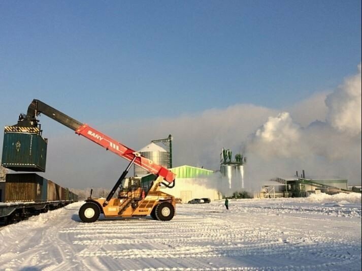 Новый завод Segezha Group в Красноярском крае отгрузил в Европу первую партию топливных гранул