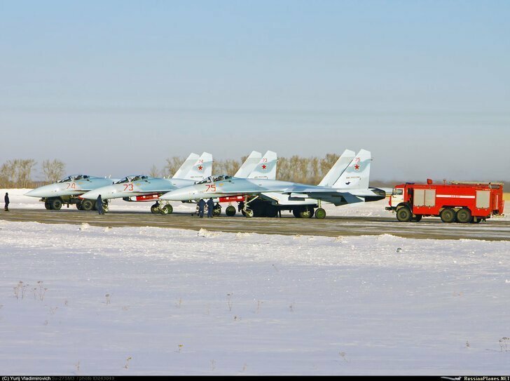 Новые Су-27см3 для ВКС России