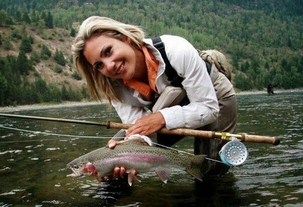 Рыбалка-женское хобби