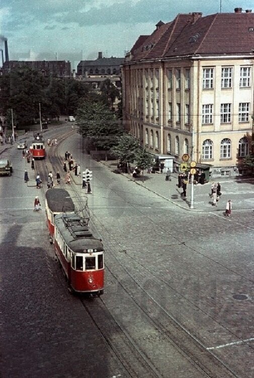 1954 год в цвете. СССР