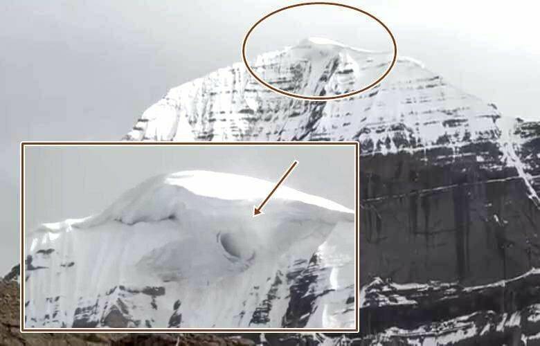 Загадочное отверстие открылось в тибетской горе Кайлас