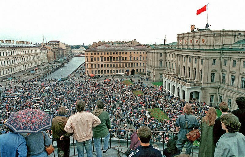 1991 год в цвете. Последний год СССР